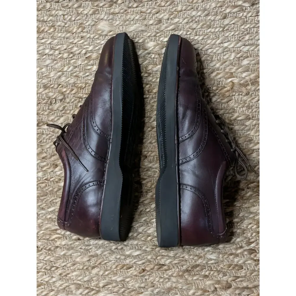 Rockport Dressports Men's 10.5 M Wingtip Oxfords Lightweight Leather Dress Shoes